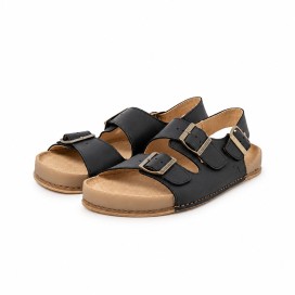 El Naturalista Berna | Sandália barefoot em pele Birkenstock