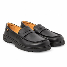 El Naturalista Windsor Men | Elegant leather barefoot loafer