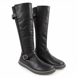 Coqueflex Noria | Hohe Barfußstiefel für Damen aus Leder