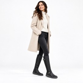 Coqueflex Noria | Women's Knee-High Barefoot Boots