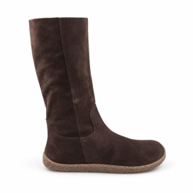 Vivant Aldra | Hohe Barfußstiefel aus Veloursleder
