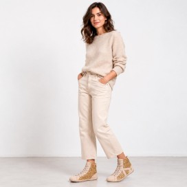 Coqueflex Bota Verona Shine | Bota barefoot mujer brillante