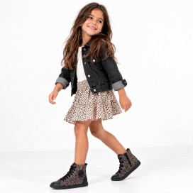 Coqueflex Verona Shine Kids | Barefoot boots with shine