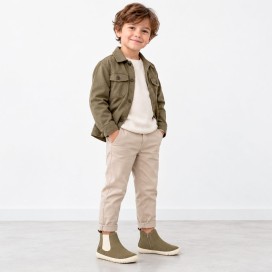 Barfuß-Schuhe Coqueflex Stride Kinder | Winter-Chelsea-Stiefel