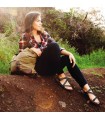 Xero Shoes Z-Trail - Mulher, Black-Multi Black