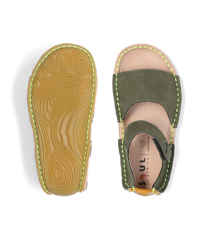 kids leather flip flops