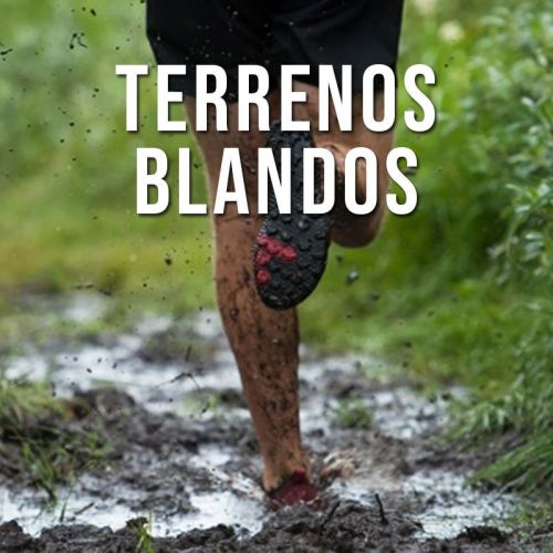 Terreno macio (areia, lama, floresta)