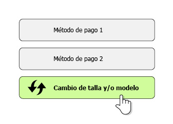 Paso 2 del proceso de cambio de talla o modelo de calzado minimalista