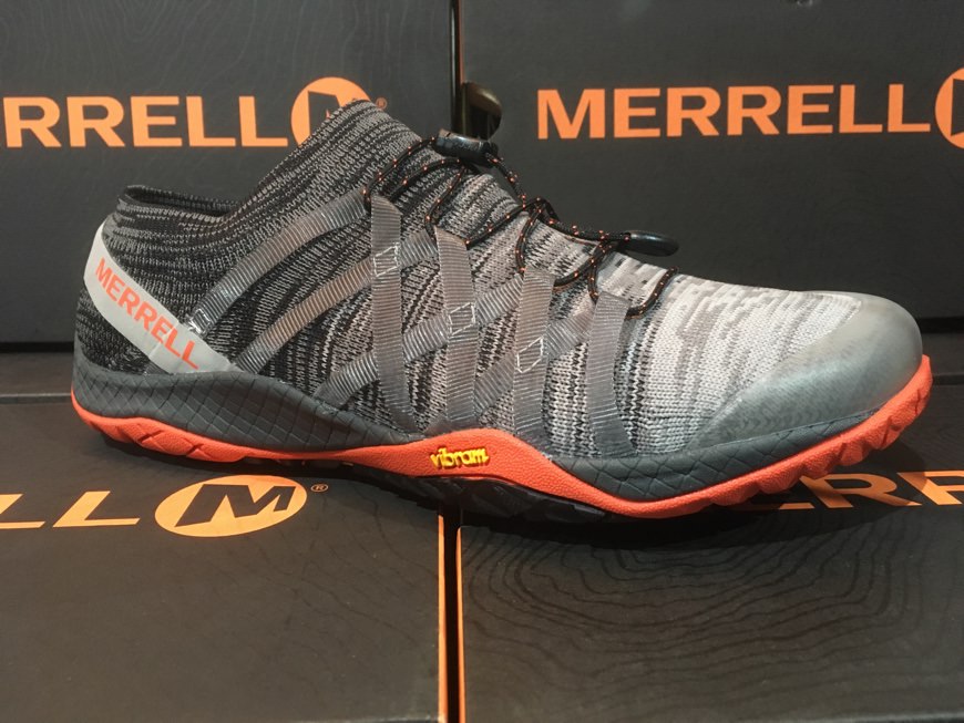 Merrell Trail Glove 4 Knit Barefoot Mesh Trainers Mens Trails Vibram Shoes 