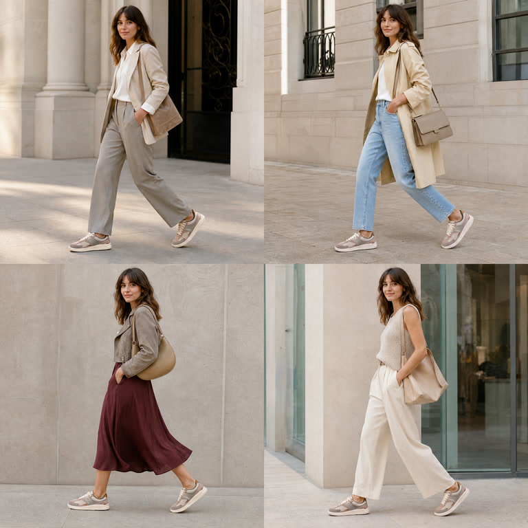Cuatro looks con Groundies Starlite 2.0 Mujer para mostrar su versatilidad
