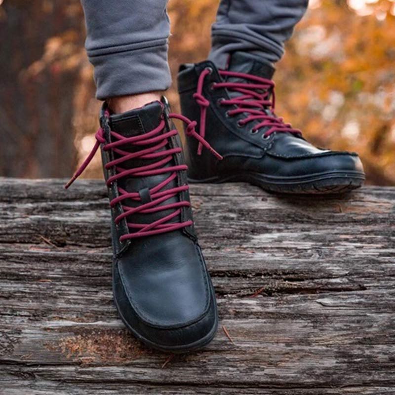 Lems Boulder Leather Raven