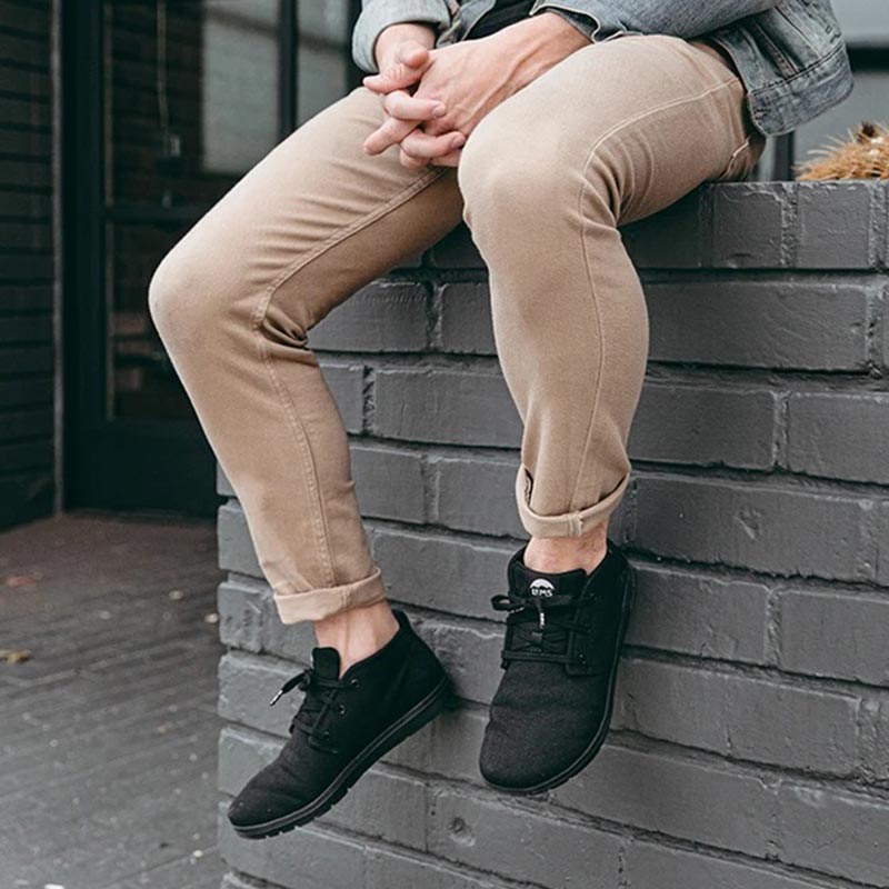 Lems Chukka Canvas calzado minimalista puro casual para trabajar o vestir