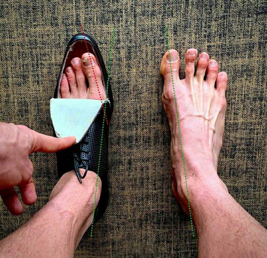 Bruce sales lee feet
