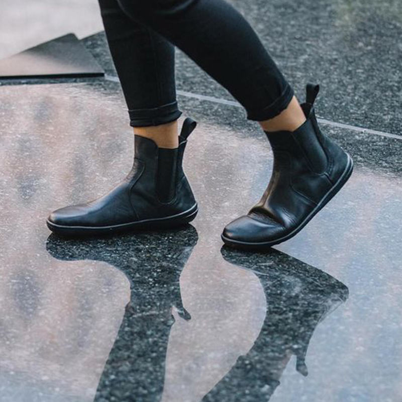 vivobarefoot fulham m leather black