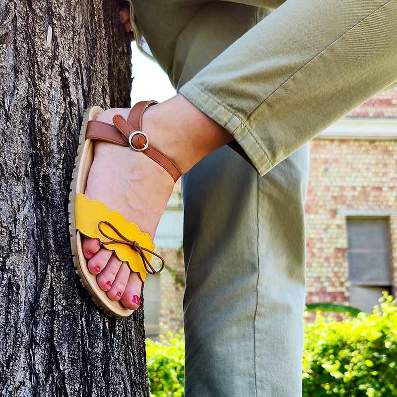 Zauri Helena Barefoot Sandal Mujer
