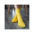 Yellow - Calcetines Barefoot Be Lenka Crew