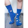 Muñeco de Nieve - Calcetines Barefoot Be Lenka Crew de Invierno