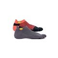 Grey/RedBlack - Calcetines Vibram Athletic Mid No-Show (2 pares)