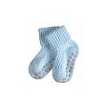 Sky Blue - Antideslizantes Bebé FALKE Cotton Catspads para andar por casa