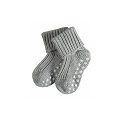 Light Grey - Antideslizantes Bebé FALKE Cotton Catspads para andar por casa