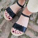 Sandalias ZaUri Helena - Black