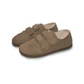 Taupe - Batilas Zapato Velcro Serraje Niños