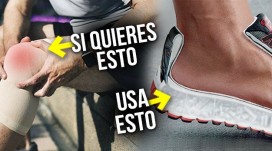 Tun Ihre Knie weh? lässt die Schuhe gepolstert