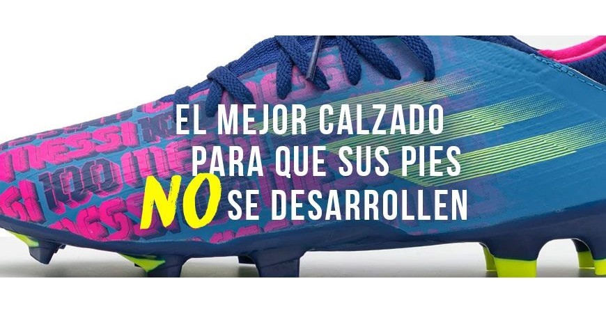 Si juega al fútbol, lo primero es no hacerle daño