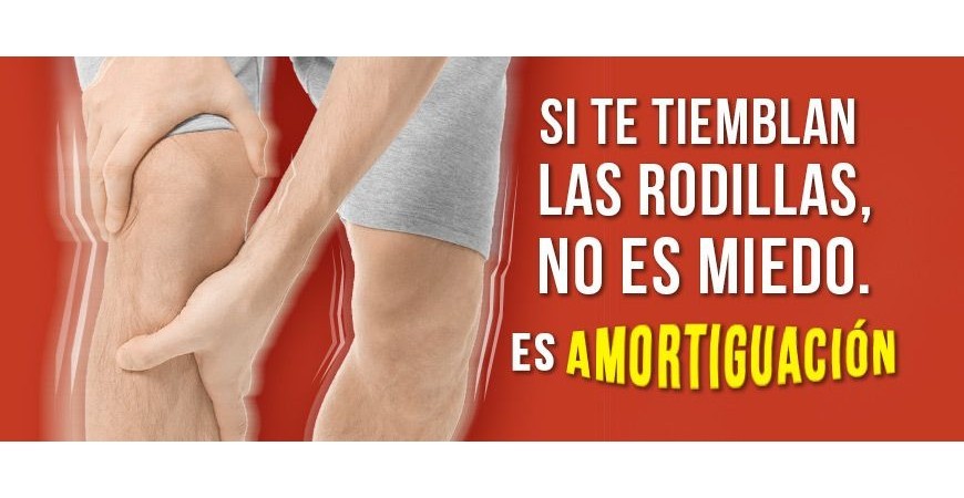 If your knees are shaking, it is not fear. It is cushioning.