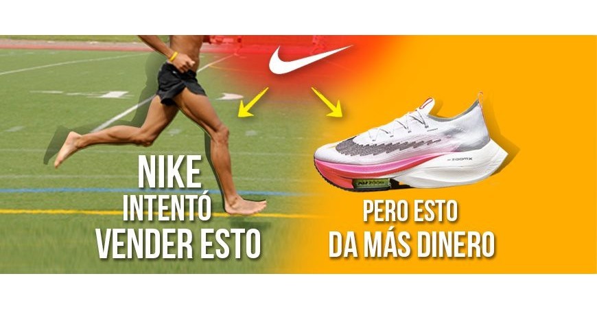 Nike verkauft dir Dämpfung und läuft auch barfuß