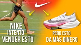 Nike sells you cushioning and also run barefoot