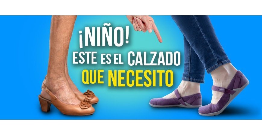 Niño, este es el zapato que necesito…