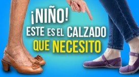 Niño, este es el zapato que necesito…