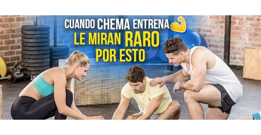 Wenn Chema trainiert, sehen ihn die Leute dafür komisch an