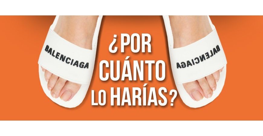 O resgate dos chinelos de dedo de Balenciaga