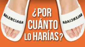 The rescue of Balenciaga flip-flops