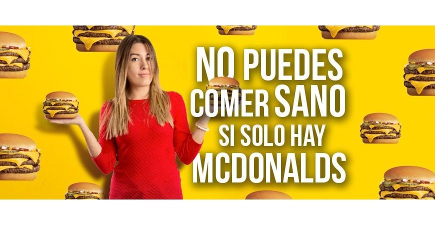 You can't have healthy feet if there are ONLY McDonalds.