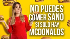 Man kann keine gesunden Füße haben, wenn es NUR McDonalds gibt.