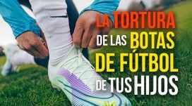 Die Tortur der Fußballschuhe Ihrer Kinder