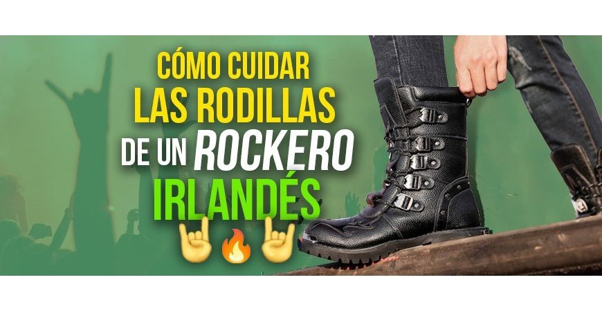 Como cuidar dos joelhos de um roqueiro irlandês