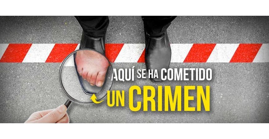 Aquí se ha cometido un crimen