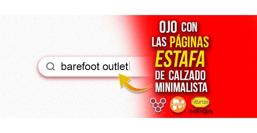 Seien Sie vorsichtig mit den Betrugsseiten von Barfußschuhen