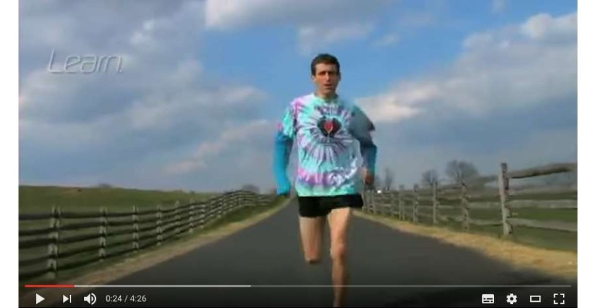 Barefoot técnica de corrida Dr. Mark Cucuzzella