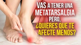 Du kannst nichts tun, du wirst eine Metatarsalgie bekommen, aber möchtest du, dass sie dich weniger beeinträchtigt?