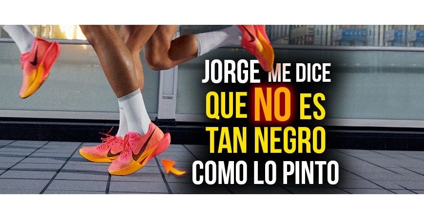 Jorge me dice que no es tan negro como lo pinto