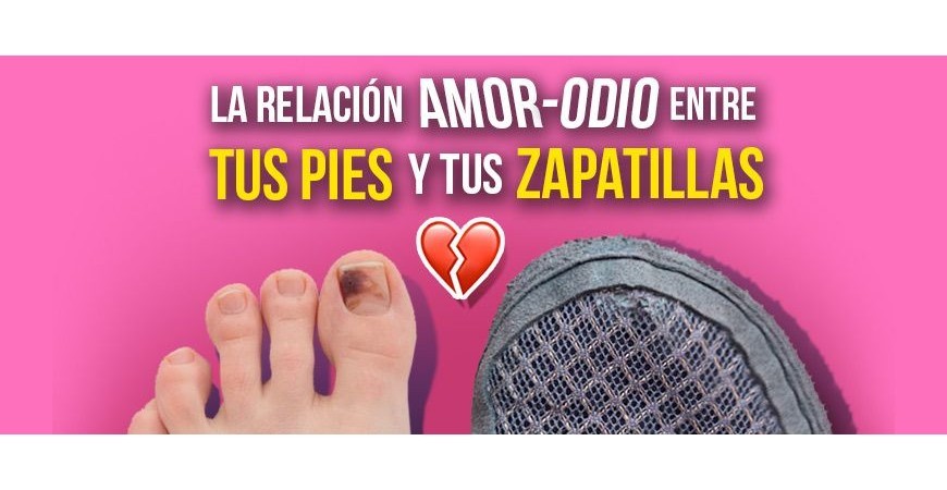 The love-hate relationship between your big toe and the mesh of your shoes