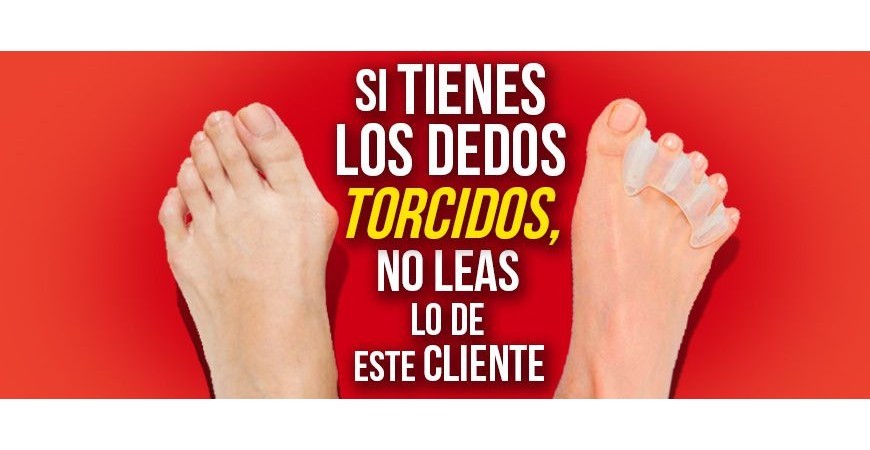 Se você tem dedos tortos NÃO leia sobre este cliente