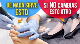 Es hat keinen Sinn, zum Podologen zu gehen, wenn Sie nicht vorher Ihren Schuh wechseln