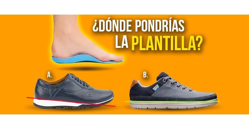 Wenn Sie Einlegesohlen benötigen, in welchen Schuh würden Sie diese stecken?