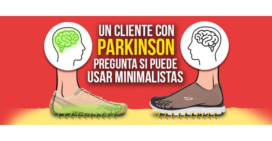 Um cliente com Parkinson pergunta se pode usar sapatos descalços